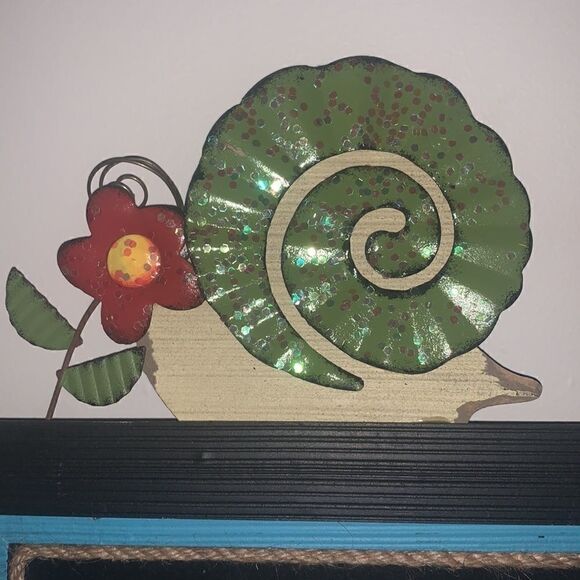 Plant Grow Bloom Wall Art Wooden Metal - Picture 3 of 4